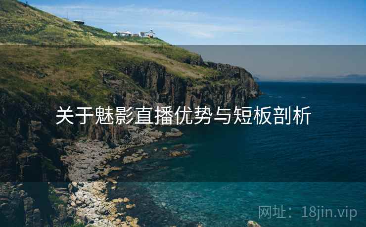 关于魅影直播优势与短板剖析  第1张