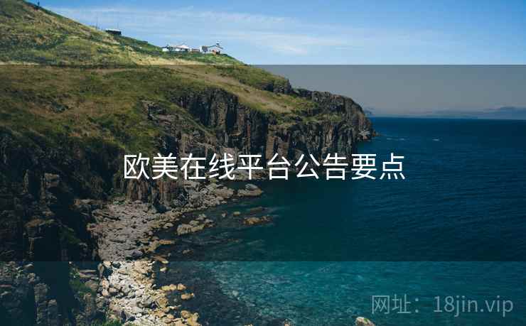 欧美在线平台公告要点  第2张