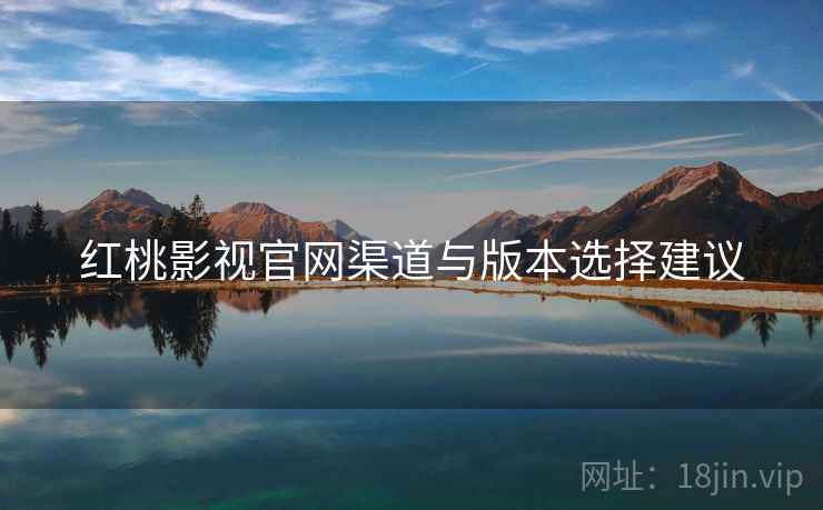 红桃影视官网渠道与版本选择建议  第2张
