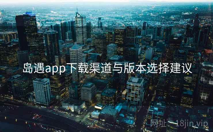 岛遇app下载渠道与版本选择建议  第2张