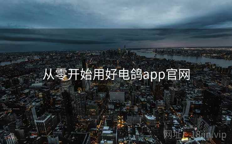 从零开始用好电鸽app官网  第1张