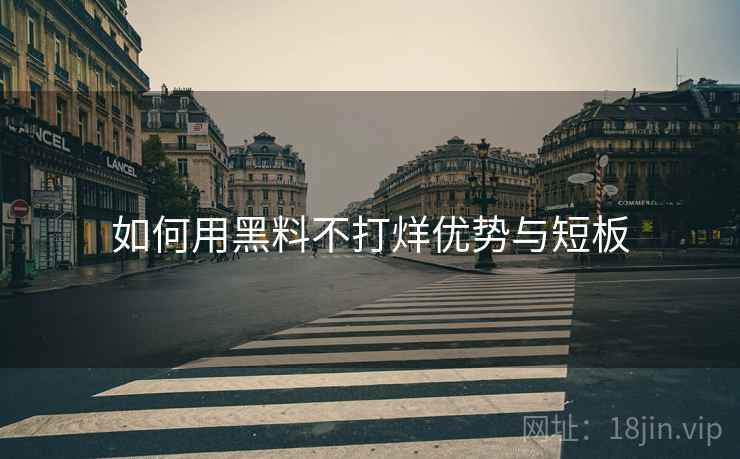 如何用黑料不打烊优势与短板  第1张