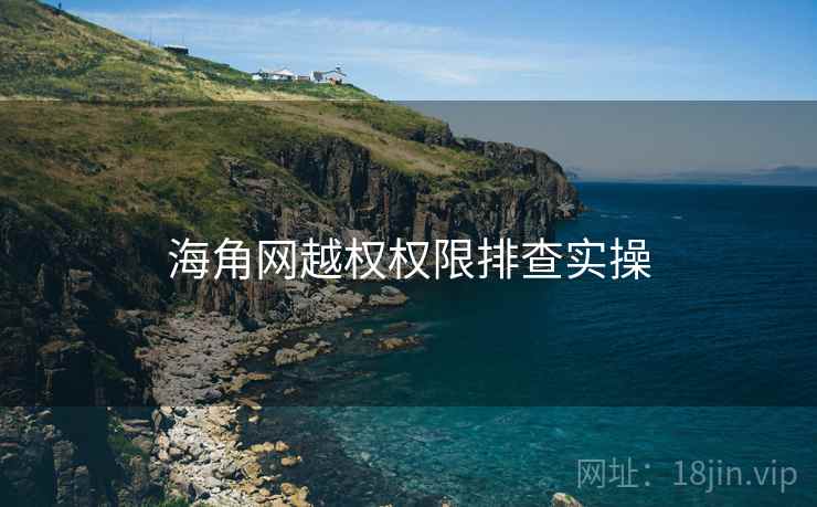 海角网越权权限排查实操  第1张