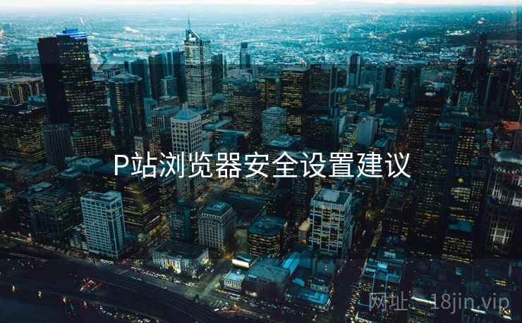 P站浏览器安全设置建议  第1张