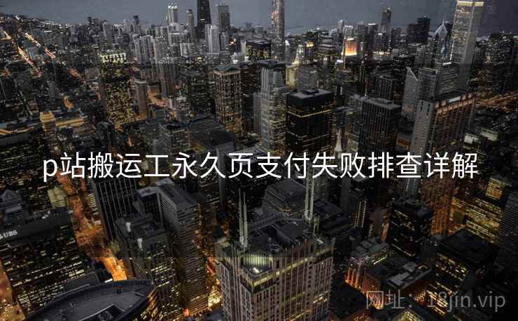 p站搬运工永久页支付失败排查详解  第2张