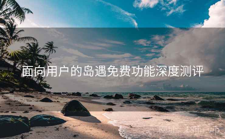 面向用户的岛遇免费功能深度测评  第1张